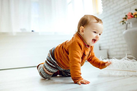 Estimulación del desarrollo motor en casa (9-14 meses)